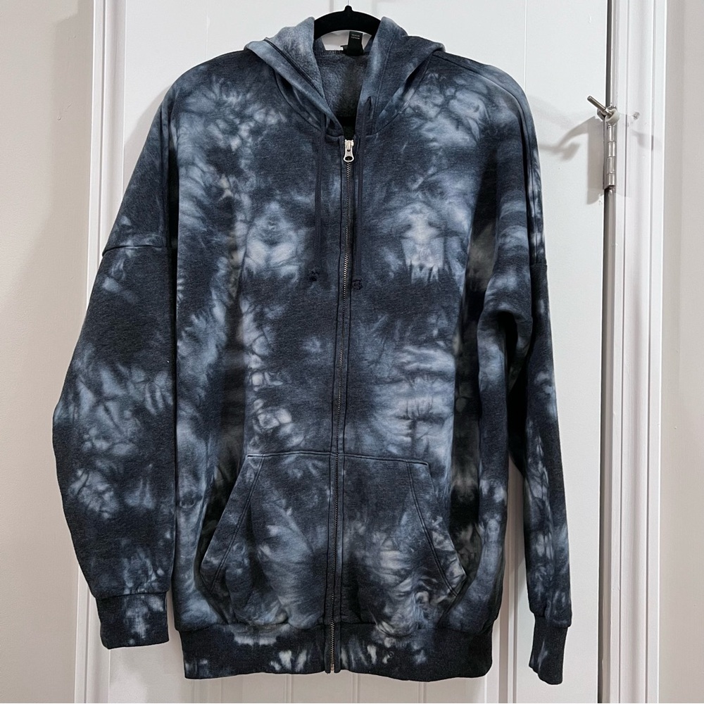 Wild Fable Zip Up Hoodie tie dye size small